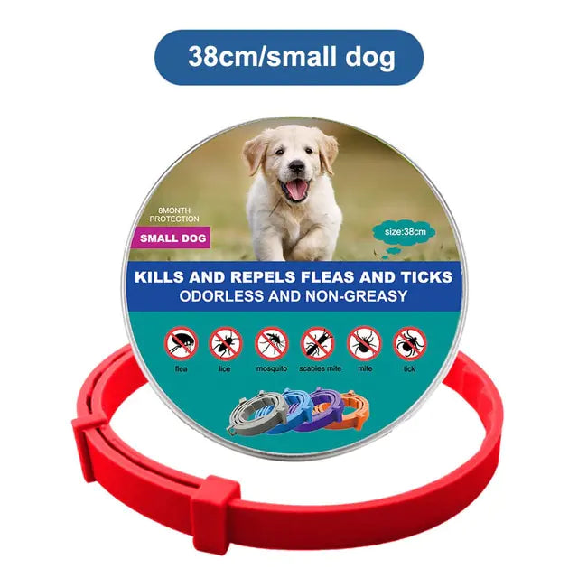 Dog Flea Tick Prevention Collar: Effective Flea Collar and Prevention for Dogs & Cat- Safe Dog Ticks Fleas Collars - Reliable Tick Flea Collars for Dogs