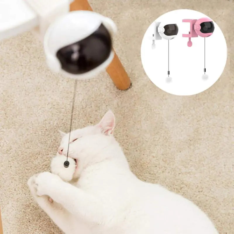 Electric Automatic Lifting Cat Ball Toy Interactive Puzzle Smart Pet Cat Ball Teaser Toys Pet Supply Lifting Balls Electric