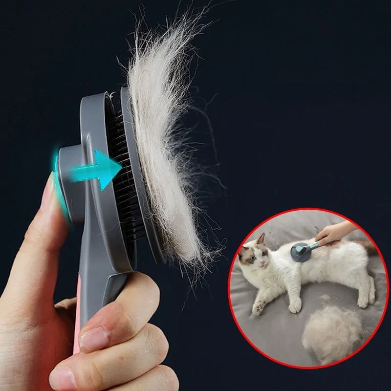 Pet Cleaning Product Exclusive Pet Comb Hair Removal Massage Brush For Cats And Dogs