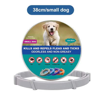 Dog Flea Tick Prevention Collar: Effective Flea Collar and Prevention for Dogs & Cat- Safe Dog Ticks Fleas Collars - Reliable Tick Flea Collars for Dogs