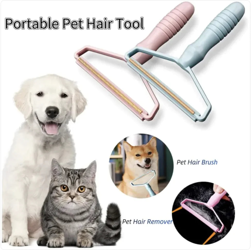 Pet hair remover - Special Dog Hair Remover Multi Fabric Edge and Carpet Scraper by Uproot Clean - Cat Hair Remover for Couch, Pet Towers & Rugs - Gets Every Hair!