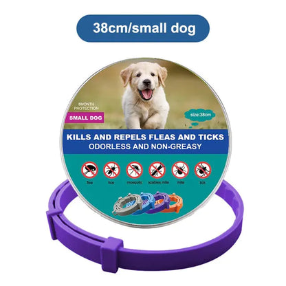 Dog Flea Tick Prevention Collar: Effective Flea Collar and Prevention for Dogs & Cat- Safe Dog Ticks Fleas Collars - Reliable Tick Flea Collars for Dogs