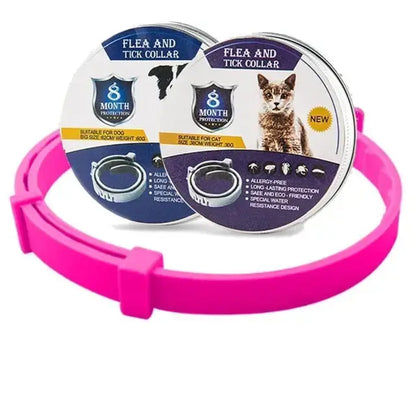 Dog  Flea & Tick Treatment & Prevention Collar for Dogs & Cat | 8 Months Protection