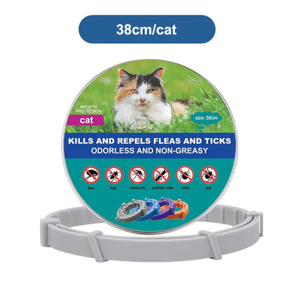 Dog Flea Tick Prevention Collar: Effective Flea Collar and Prevention for Dogs & Cat- Safe Dog Ticks Fleas Collars - Reliable Tick Flea Collars for Dogs