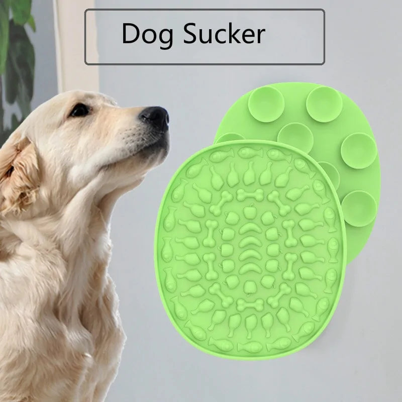 Silicone Bathing Distraction Dog Lick Mat