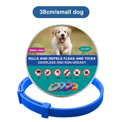 Dog Flea Tick Prevention Collar: Effective Flea Collar and Prevention for Dogs & Cat- Safe Dog Ticks Fleas Collars - Reliable Tick Flea Collars for Dogs