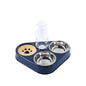 Dog Bowls, Cat Food and Water Bowl Set with Water Dispenser and Stainless Steel Bowl for Cats and Small Dogs