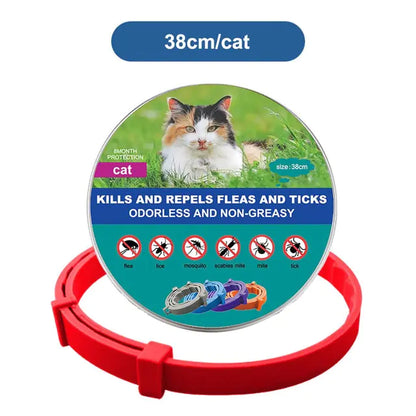 Dog Flea Tick Prevention Collar: Effective Flea Collar and Prevention for Dogs & Cat- Safe Dog Ticks Fleas Collars - Reliable Tick Flea Collars for Dogs