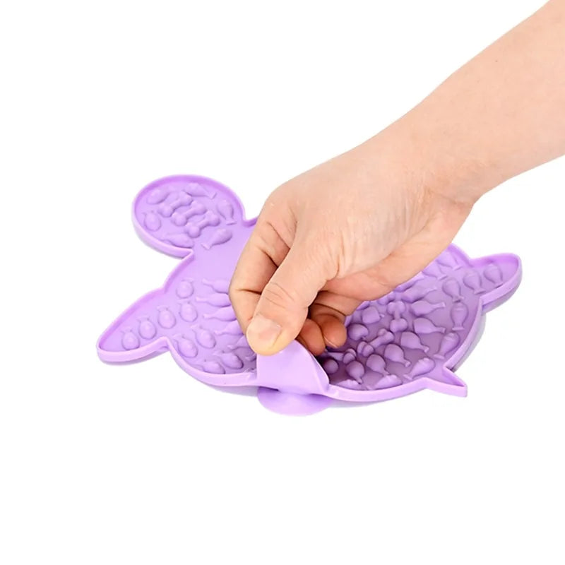 Silicone Bathing Distraction Dog Lick Mat