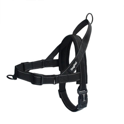 Dog Harness No Pull , Reflective Puppy Harness with Soft Padded Handle, Escape Proof/Quick Fit Adjustable Pet Harness for Small Medium Large Dogs, Easy for Training Walking