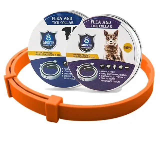 Dog  Flea & Tick Treatment & Prevention Collar for Dogs & Cat | 8 Months Protection