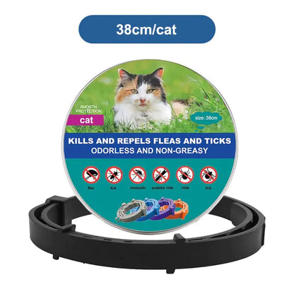 Dog Flea Tick Prevention Collar: Effective Flea Collar and Prevention for Dogs & Cat- Safe Dog Ticks Fleas Collars - Reliable Tick Flea Collars for Dogs