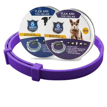 Dog  Flea & Tick Treatment & Prevention Collar for Dogs & Cat | 8 Months Protection