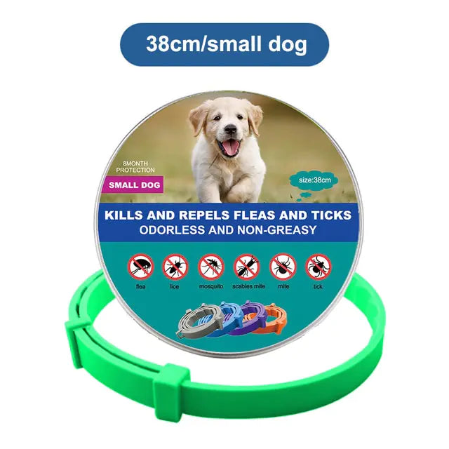 Dog Flea Tick Prevention Collar: Effective Flea Collar and Prevention for Dogs & Cat- Safe Dog Ticks Fleas Collars - Reliable Tick Flea Collars for Dogs